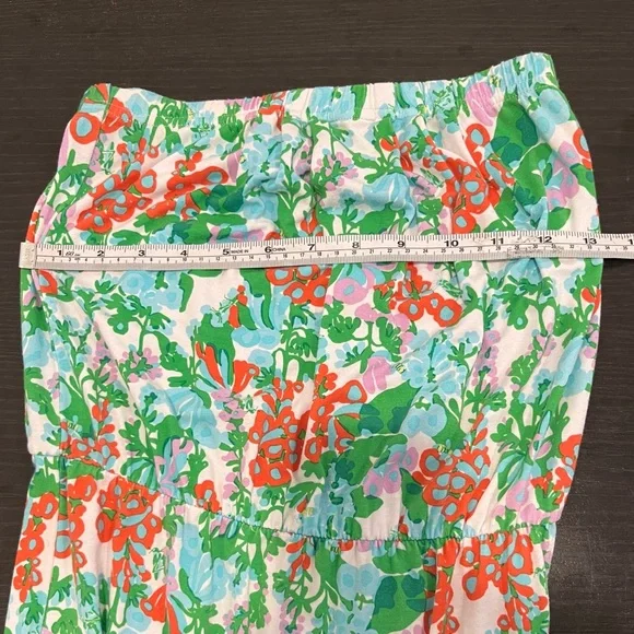 Lilly Pulitzer Marlisa Mini Bee In Your Bonnet Floral Jersey Maxi Dress Women XS - Picture 6 of 11